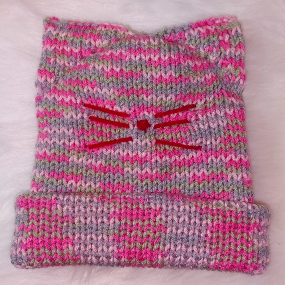 🍀Kid's Cat winter hat
